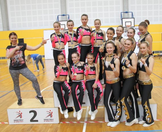 Týmy GO Girls a Funky girls 